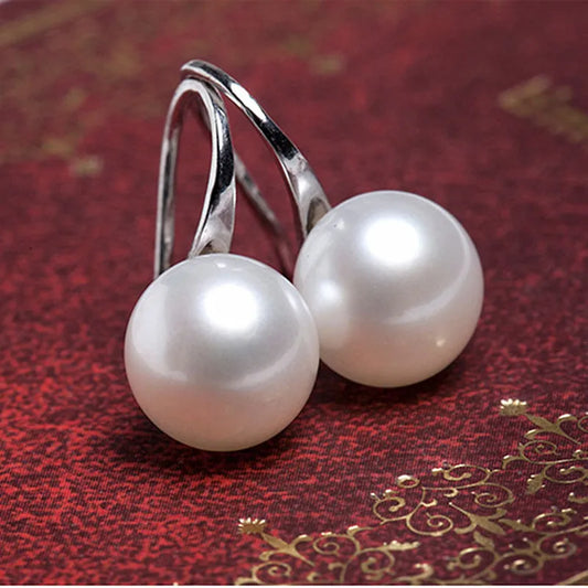 Zenat Pearls & Crystal Stud Earrings – Fashion Jewelry