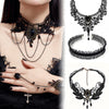 Zenat Korean Velvet Lace Choker Necklace for Women