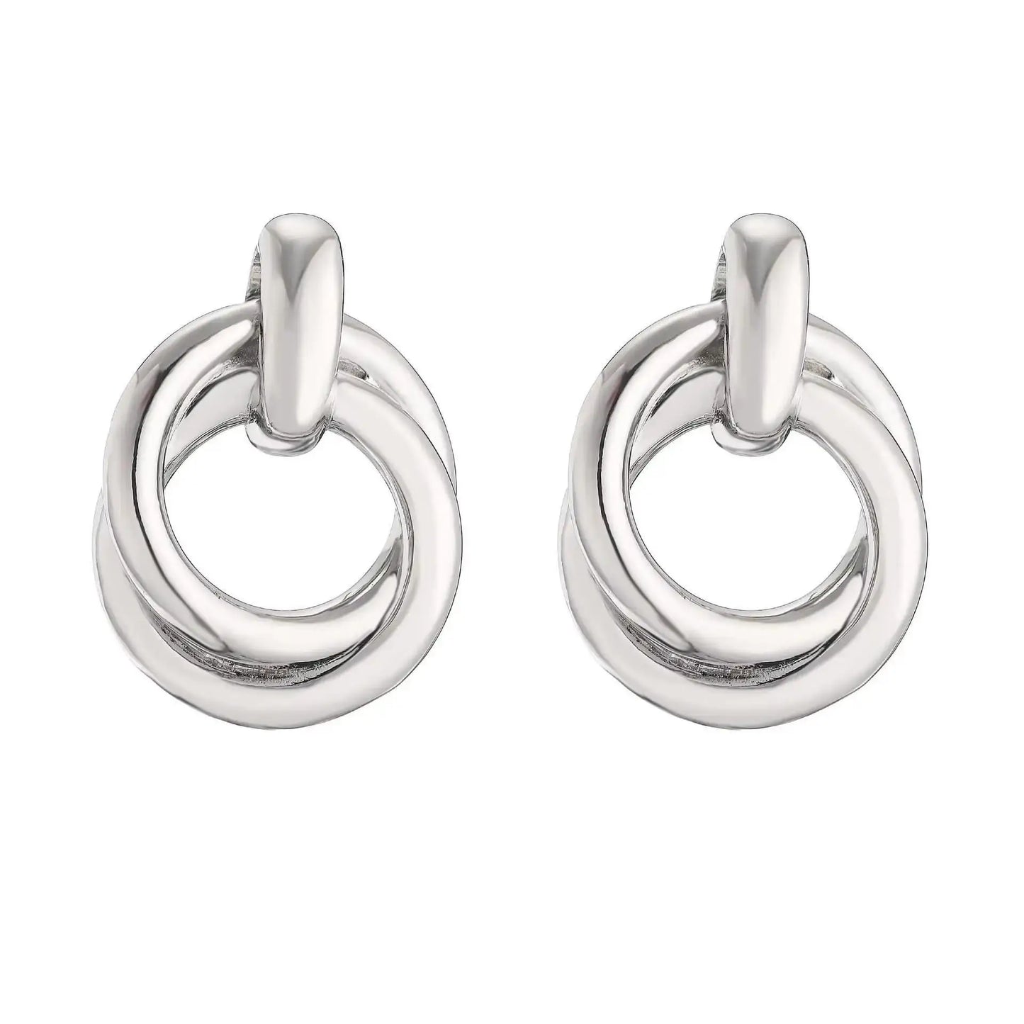 Zenat 925 Silver Leaf & Flower Earrings – Trendy 2025