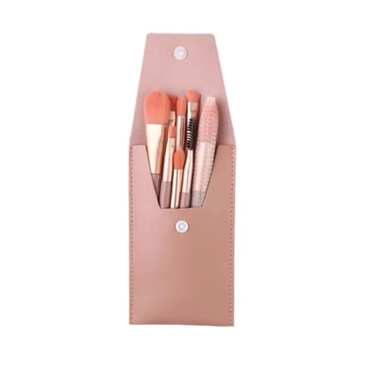 Zenat 8-Piece Premium Makeup Brush Set with Bag