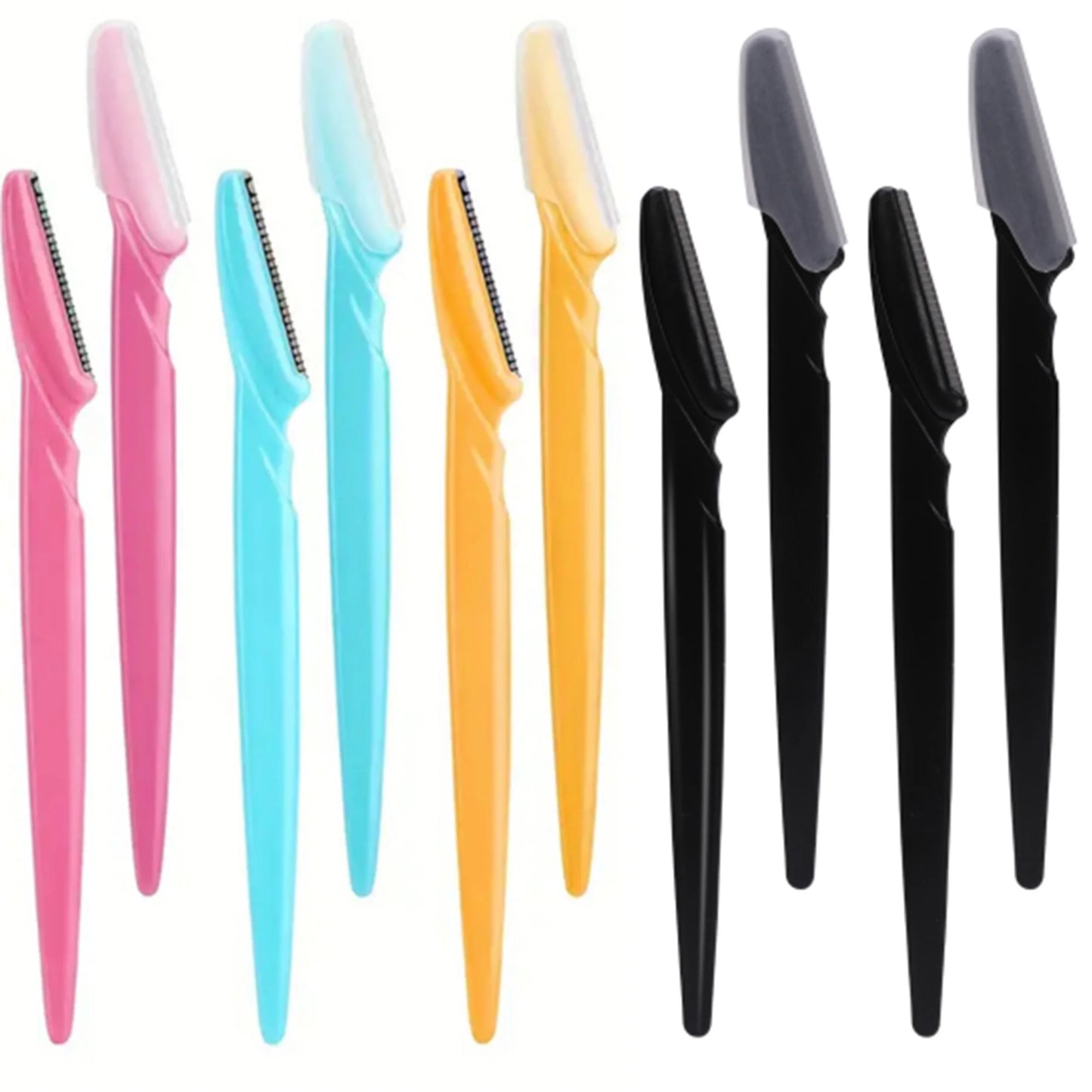 Zenat Brow & Face Razor Set with Protective Cover