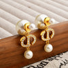 Zenat Elegant Pearl Earrings – Sweet Daily & Party Wear