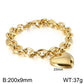 Asscher Cut 8mm Waterproof Stainless Steel Bracelet
