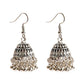 Zenat Trendy Indian Jhumka Charm Stud Earrings