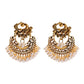 Zenat Trendy Indian Jhumka Charm Stud Earrings
