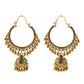 Zenat Trendy Indian Jhumka Charm Stud Earrings