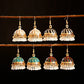 Zenat Trendy Indian Jhumka Charm Stud Earrings