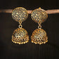 Zenat Trendy Indian Jhumka Charm Stud Earrings