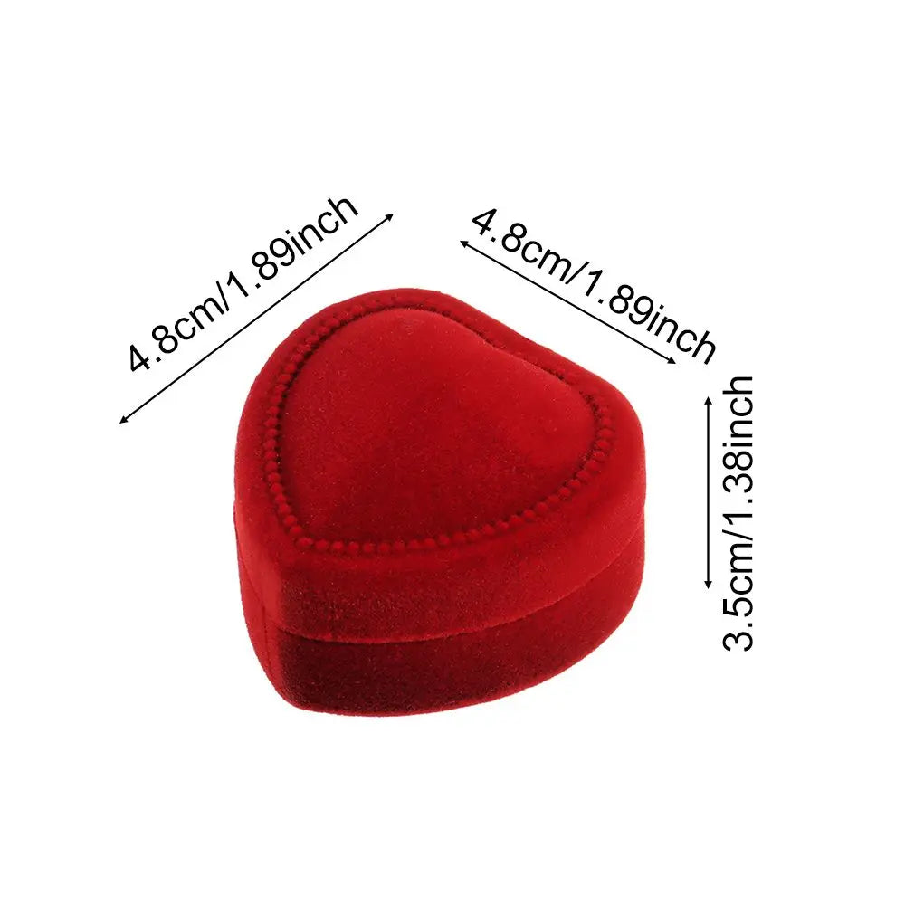 Lovely Velvet Box for Earrings Necklace Bracelet