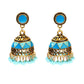 Zenat Trendy Indian Jhumka Charm Stud Earrings