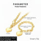 Asscher Cut 8mm Waterproof Stainless Steel Bracelet