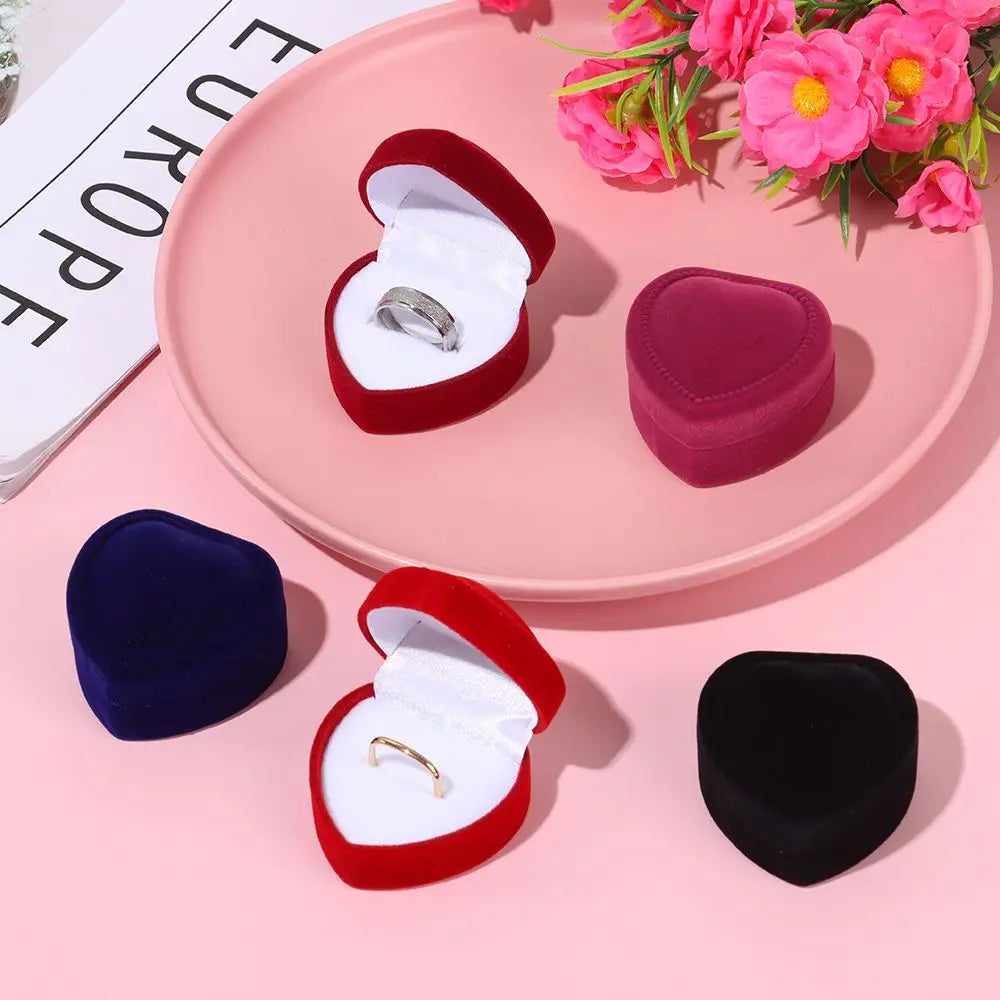 Lovely Velvet Box for Earrings Necklace Bracelet