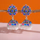 Zenat Trendy Indian Jhumka Charm Stud Earrings