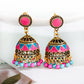 Zenat Trendy Indian Jhumka Charm Stud Earrings