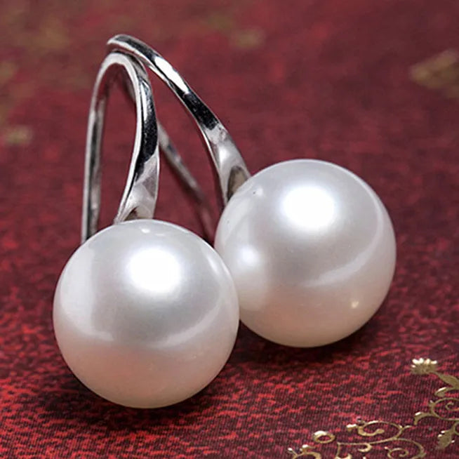 Zenat Pearls & Crystal Stud Earrings – Fashion Jewelry