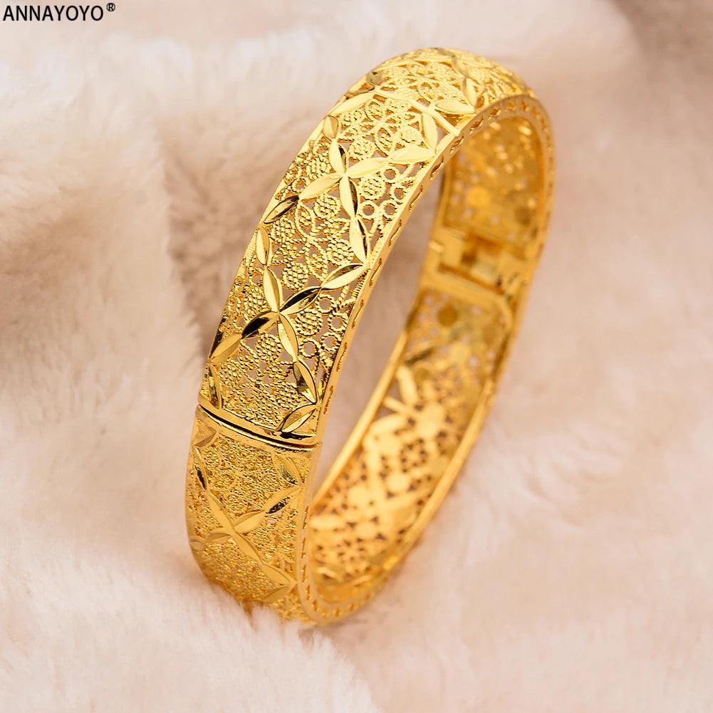 Pulseras Gold Color Bangles For Women