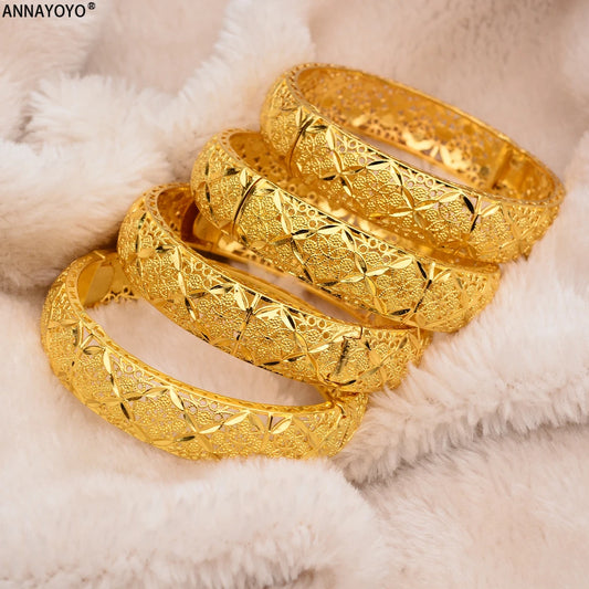 Pulseras Gold Color Bangles For Women
