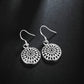 Zenat 925 Silver Round Earrings – Wedding & Party