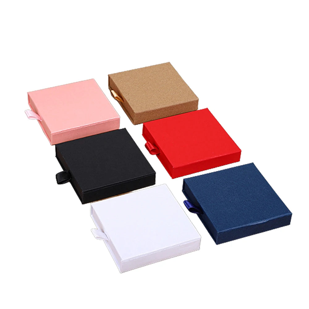 Kraft Paper Drawer Jewelry Box