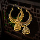 Zenat Trendy Indian Jhumka Charm Stud Earrings
