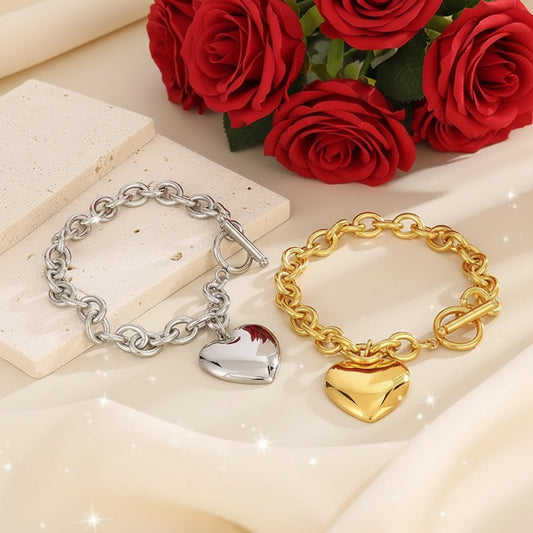 Asscher Cut 8mm Waterproof Stainless Steel Bracelet