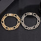 Zenat Iced Out Chunky Cuban Anklet for Women