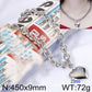 Asscher Cut 8mm Waterproof Stainless Steel Bracelet