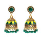 Zenat Trendy Indian Jhumka Charm Stud Earrings