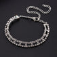 Zenat Iced Out Chunky Cuban Anklet for Women