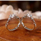 Zenat Vintage Hollow Zircon Adjustable Ring