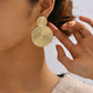 Zenat Bohemian Geometric Round Earrings for Women