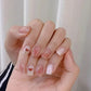 Zenat 24Pcs Glitter Diamond Press-On Nails