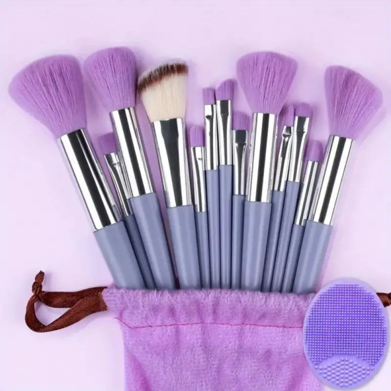 Zenat Professional Soft Fluffy Makeup Brush Set