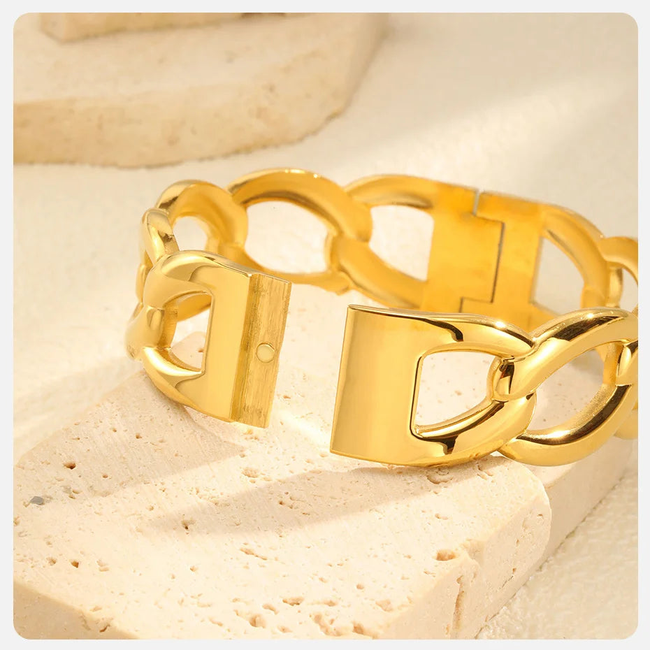Vnox Romantic Zircon Bracelet For Women No Fading