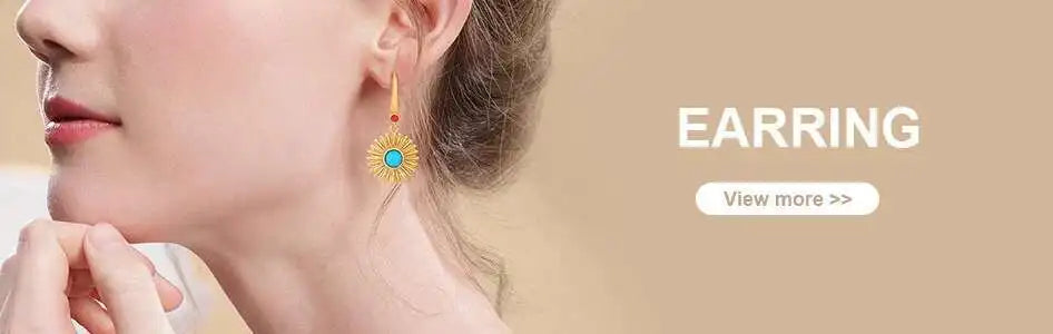 Delicate Cubic Zirconia Drop Earring for Women, Turquoise Droplets