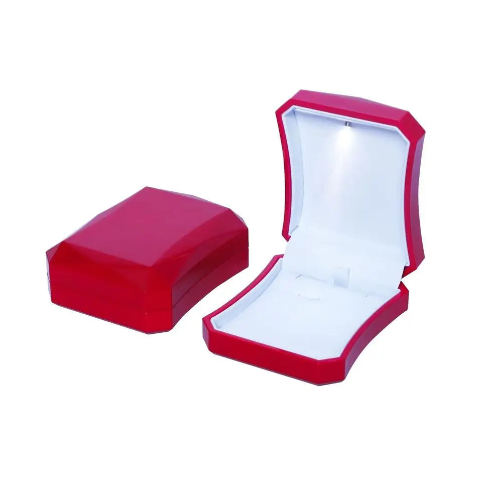 Crown Jewelry Box With Lighted LED