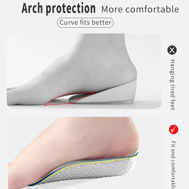 Zenat Height Increase Orthopedic Memory Foam Insoles
