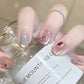 Zenat 24Pcs Glitter Diamond Press-On Nails