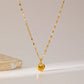 Zenat 316L Stainless Steel Love Necklace Set