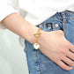 Zenat No Fade Stainless Steel Gold Plated Bracelet