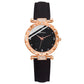 Zenat 5Pcs Set Luxury Rhinestone Watch Quartz Bracelet Set