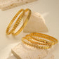 Vnox Romantic Zircon Bracelet For Women No Fading