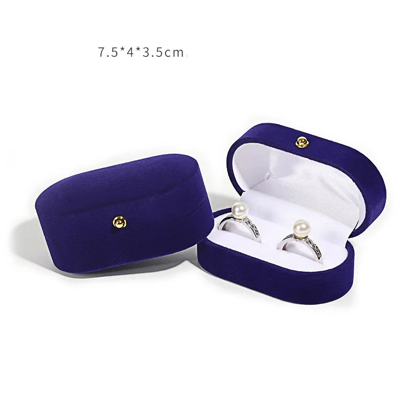 Double Slot Ring Box High End