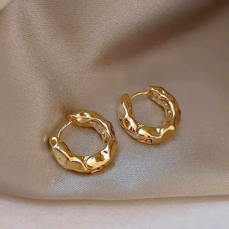 Zenat 925 Sterling Silver Hoop Earrings – Trendy Women