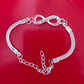 Zenat Delysia King 8-Shaped Crystal Bracelet
