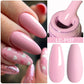 Zenat Bright Red Sparkling Glitter Gel Nail Polish