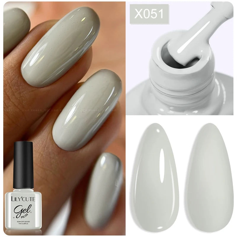 Zenat Red Autumn Winter Gel Nail Polish