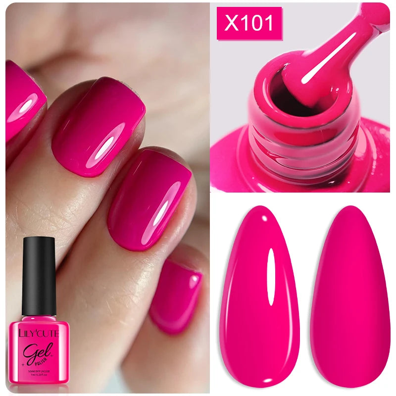 Zenat Red Autumn Winter Gel Nail Polish