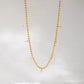 Zenat Tassel 18k Gold Plated Stainless Steel Tarnish Free