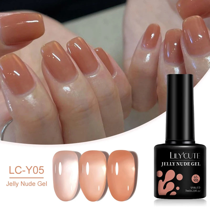 Zenat Translucent Jelly Gel Nail Polish